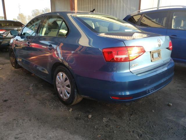 Photo 2 from auction – 2015 VOLKSWAGEN JETTA BASE with VIN 3VW2K7AJ4FM349099
