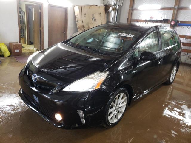 TOYOTA PRIUS V 2012 with VIN JTDZN3EU0C3074933 - Photo from auction