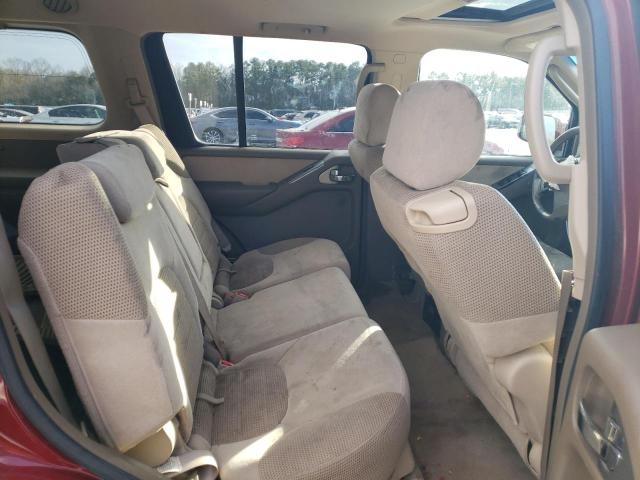 Photo 11 from auction – 2006 NISSAN PATHFINDER with VIN 5N1AR18U36C607696