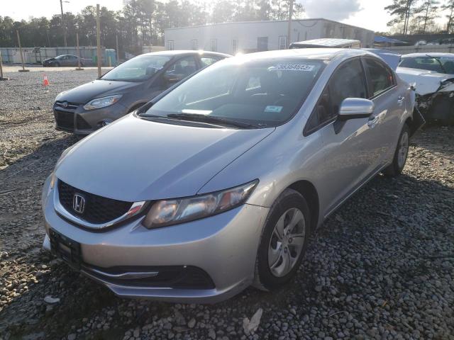 HONDA CIVIC LX 2015 with VIN 19XFB2F5XFE056417 - Photo from auction