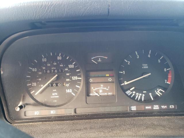 Photo 9 from auction – 1987 BMW 528 E AUTO with VIN WBADK8305H9709016