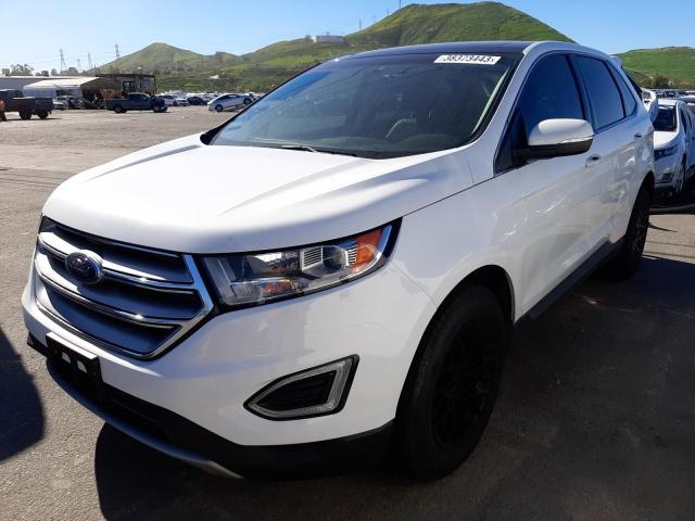 FORD EDGE SEL 2015 with VIN 2FMTK3J99FBB21490 - Photo from auction