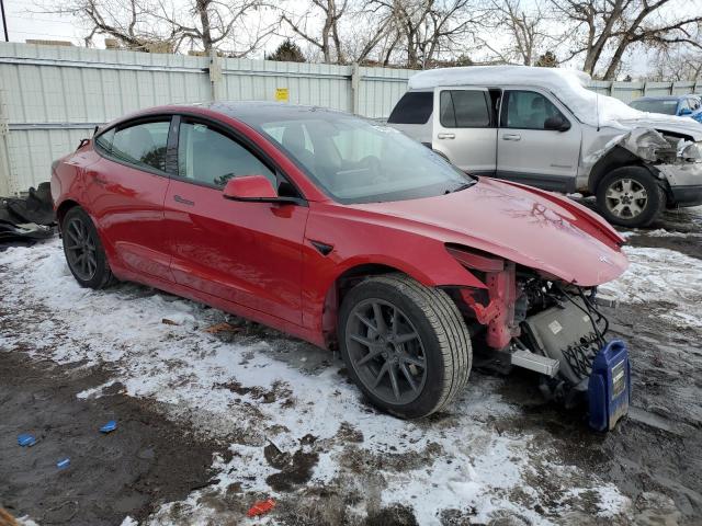 Photo 4 from auction – 2022 TESLA MODEL 3 with VIN 5YJ3E1EA4NF185748