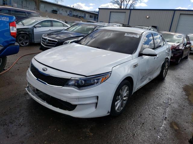 KIA OPTIMA EX 2016 with VIN 5XXGU4L3XGG020815 - Photo from auction