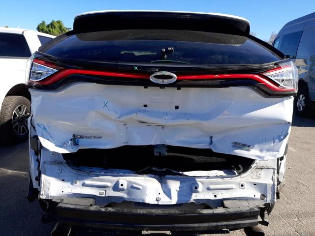 Photo 6 from auction – 2015 FORD EDGE SEL with VIN 2FMTK3J99FBB21490