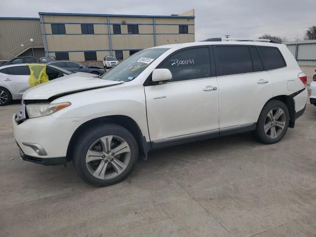 TOYOTA HIGHLANDER 2012 with VIN 5TDDK3EH7CS093824 - Photo from auction