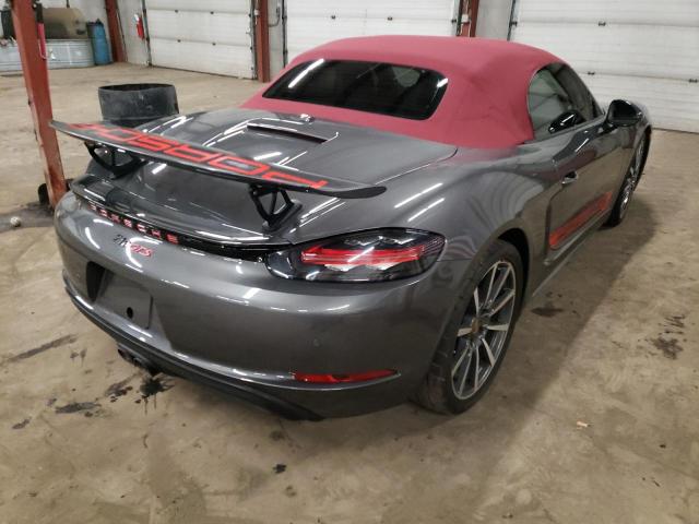 Photo 3 from auction – 2017 PORSCHE BOXSTER with VIN WP0CA2A85HS220552