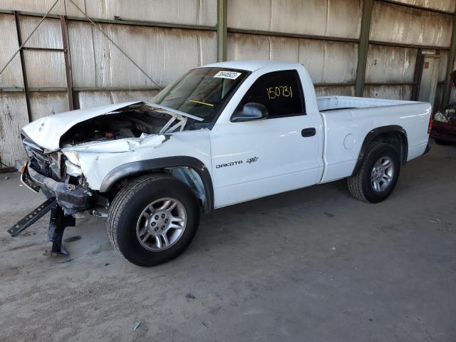DODGE DAKOTA 2002 with VIN 1B7FL16X72S551383 - Photo from auction