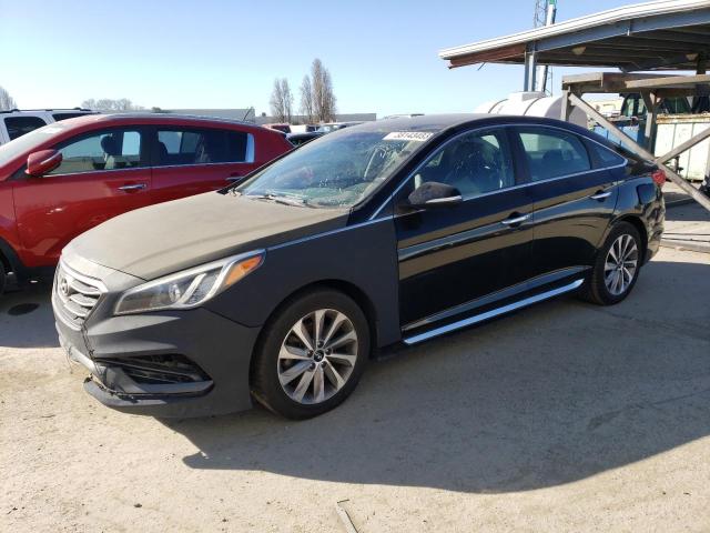 HYUNDAI SONATA SPO 2015 with VIN 5NPE34AF0FH047032 - Photo from auction