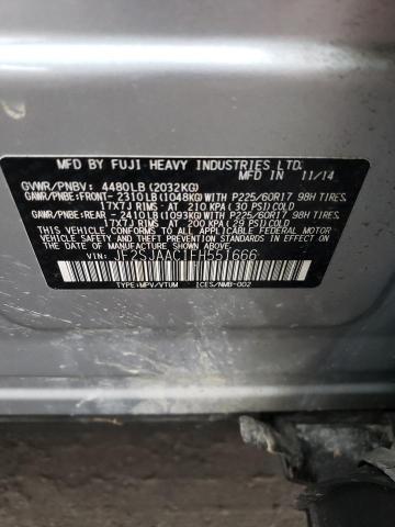 Photo 14 from auction – 2015 SUBARU FORESTER 2 with VIN JF2SJAAC1FH551666