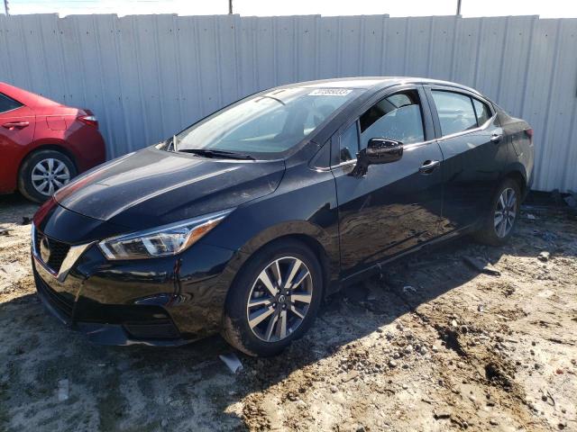 NISSAN VERSA SV 2020 with VIN 3N1CN8EVXLL843568 - Photo from auction