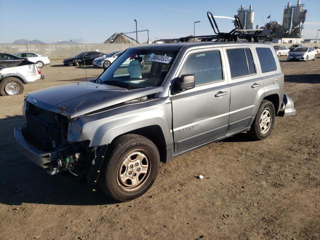Photo 1 from auction – 2014 JEEP PATRIOT SP with VIN 1C4NJPBA6ED596426