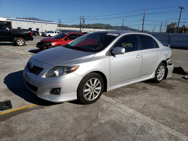 TOYOTA COROLLA 2010 with VIN 2T1BU4EE1AC508428 - Photo from auction