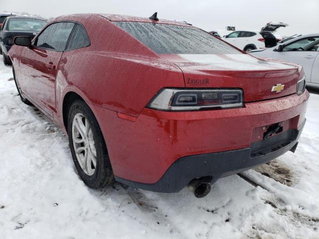 Photo 2 from auction – 2014 CHEVROLET CAMARO LS with VIN 2G1FA1E31E9241183