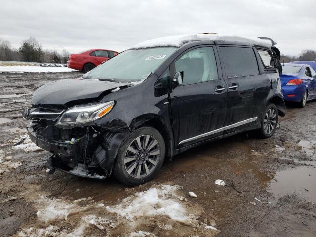 TOYOTA SIENNA XLE 2018 with VIN 5TDDZ3DC4JS201119 - Photo from auction