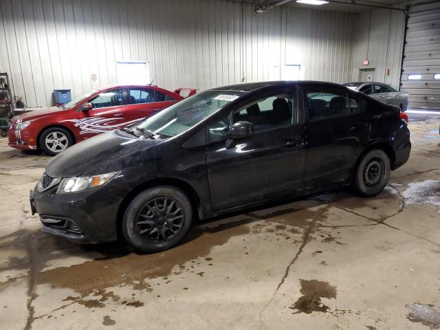 HONDA CIVIC LX 2013 with VIN 2HGFB2F58DH572939 - Photo from auction