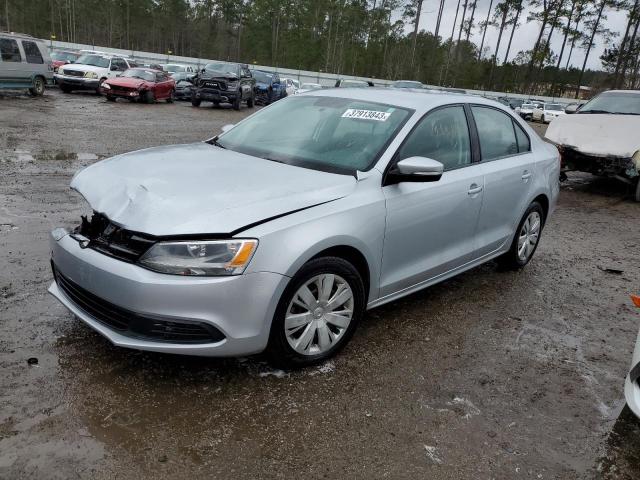 VOLKSWAGEN JETTA SE 2012 with VIN 3VWDP7AJXCM124207 - Photo from auction