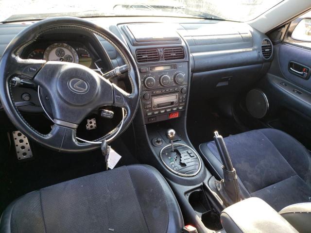 Photo 8 from auction – 2002 LEXUS IS 300 with VIN JTHBD192220064131