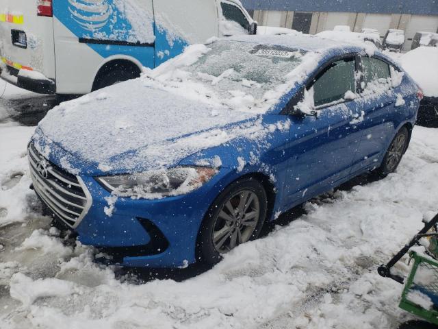 HYUNDAI ELANTRA SE 2017 with VIN 5NPD84LF7HH032170 - Photo from auction