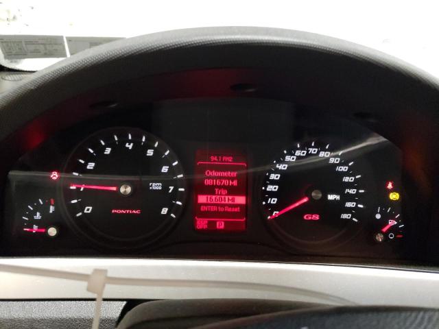 Photo 9 from auction – 2008 PONTIAC G8 with VIN 6G2ER57708L123990