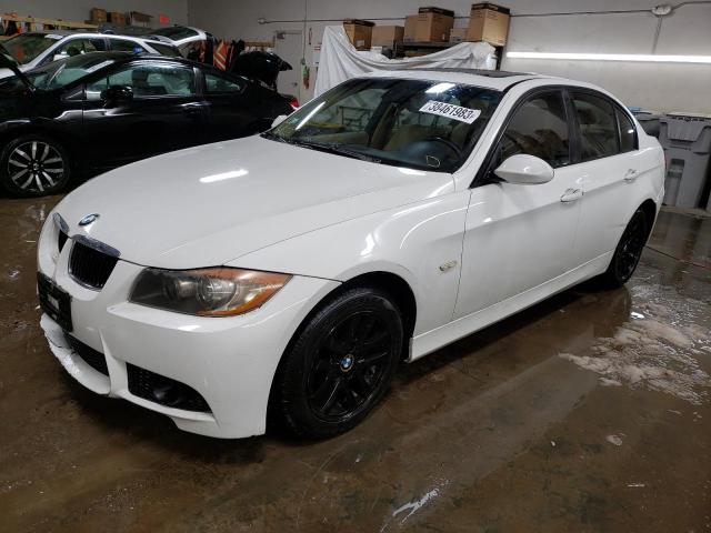 BMW 325 I 2006 with VIN WBAVB13596PT13848 - Photo from auction