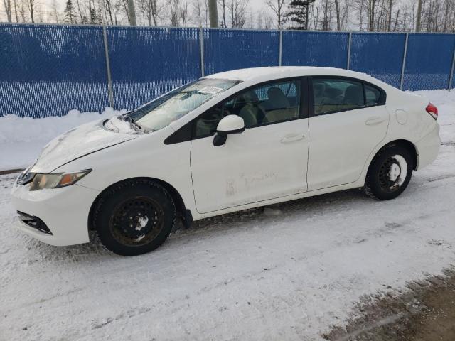 HONDA CIVIC LX 2013 with VIN 2HGFB2F45DH100186 - Photo from auction