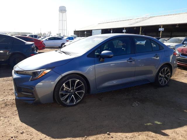 TOYOTA COROLLA SE 2020 with VIN 5YFS4RCE4LP040102 - Photo from auction