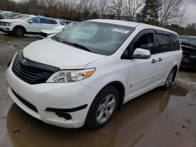 TOYOTA SIENNA 2014 with VIN 5TDZK3DC7ES418874 - Photo from auction