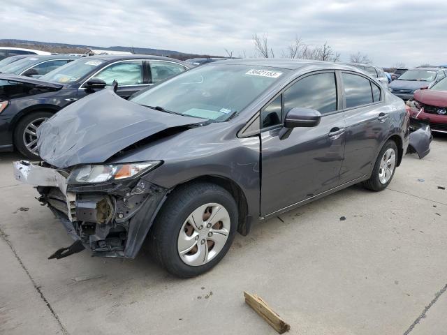 Photo 1 from auction – 2015 HONDA CIVIC LX with VIN 2HGFB2F50FH559427