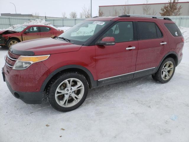FORD EXPLORER L 2015 with VIN 1FM5K8F89FGC50120 - Photo from auction