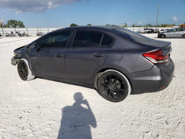 Photo 2 from auction – 2014 HONDA CIVIC LX with VIN 19XFB2F54EE021726