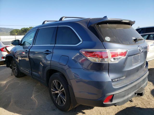 Photo 2 from auction – 2016 TOYOTA HIGHLANDER with VIN 5TDJKRFH7GS280183