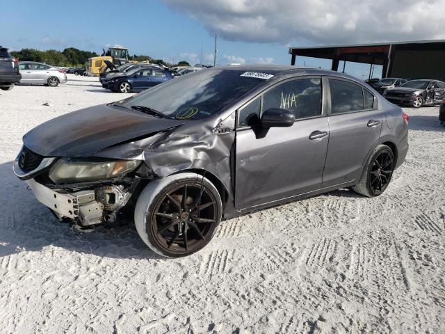 Photo 1 from auction – 2014 HONDA CIVIC LX with VIN 19XFB2F54EE021726