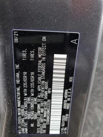 Photo 14 from auction – 2021 TOYOTA HIGHLANDER with VIN 5TDHBRCH9MS533339