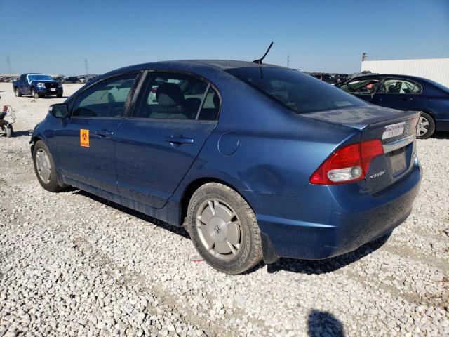 Photo 2 from auction – 2009 HONDA CIVIC HYBR with VIN JHMFA36249S001170