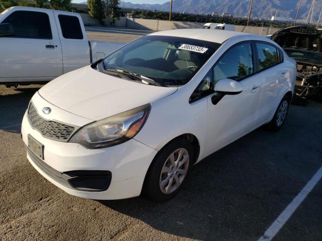 KIA RIO LX 2014 with VIN KNADM4A3XE6375305 - Photo from auction