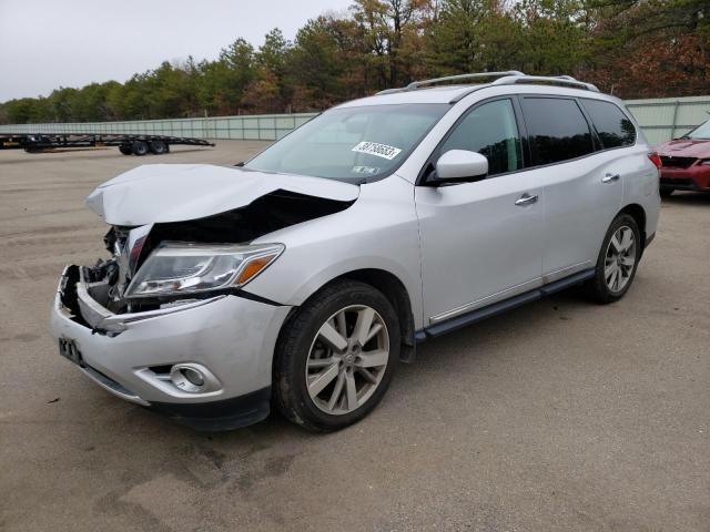 NISSAN PATHFINDER 2015 with VIN 5N1AR2MM6FC675857 - Photo from auction