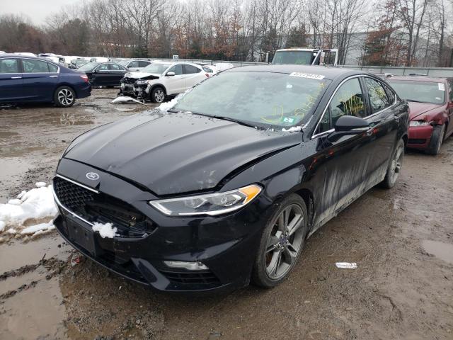 FORD FUSION SPO 2017 with VIN 3FA6P0VP3HR174402 - Photo from auction