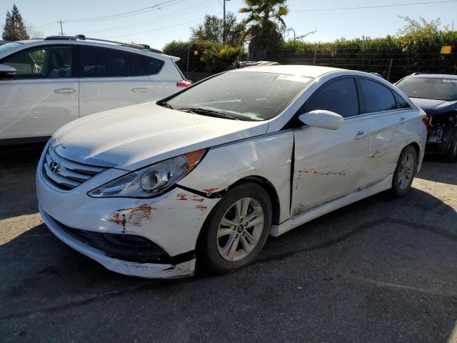HYUNDAI SONATA GLS 2014 with VIN 5NPEB4AC1EH906684 - Photo from auction