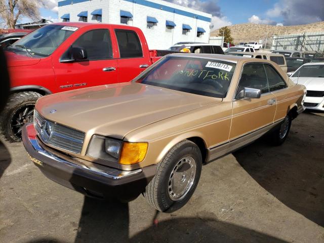 MERCEDES-BENZ 380 SEC 1982 with VIN WDBCA43A0CB001355 - Photo from auction