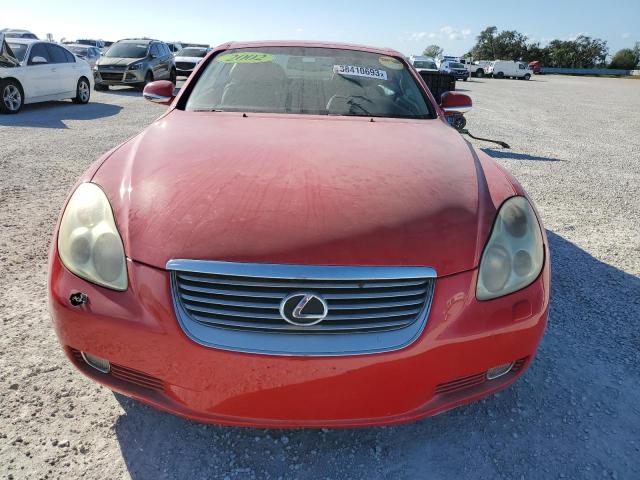 Photo 5 from auction – 2002 LEXUS SC 430 with VIN JTHFN48Y320015347
