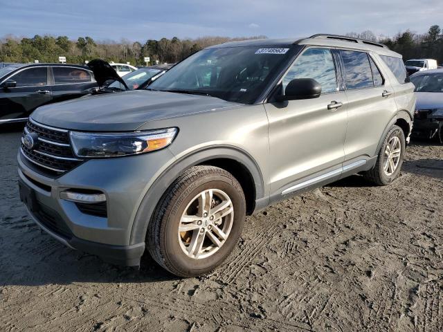 FORD EXPLORER X 2020 with VIN 1FMSK7DH4LGC06702 - Photo from auction