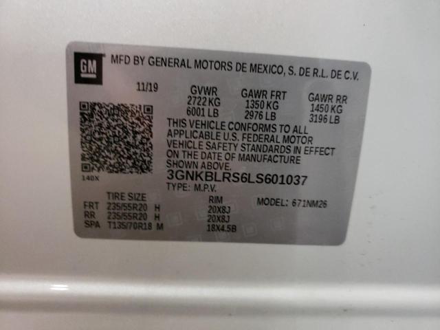 Photo 14 from auction – 2020 CHEVROLET BLAZER PRE with VIN 3GNKBLRS6LS601037