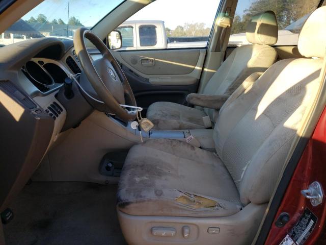 Photo 7 from auction – 2005 TOYOTA HIGHLANDER with VIN JTEEP21A550122988