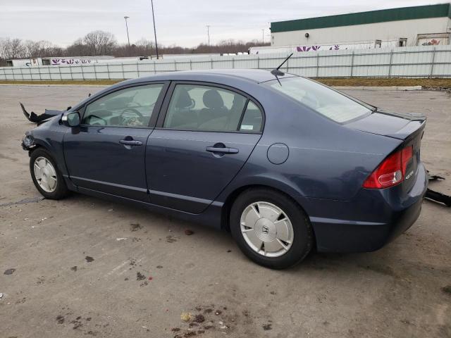 Photo 2 from auction – 2008 HONDA CIVIC HYBR with VIN JHMFA362X8S001852