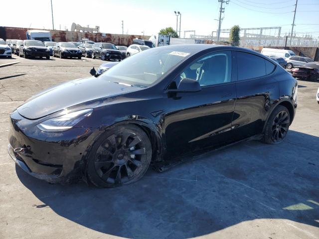 TESLA MODEL Y 2022 with VIN 7SAYGDEE6NF342252 - Photo from auction