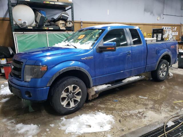 FORD F150 SUPER 2013 with VIN 1FTFX1EF5DKD67673 - Photo from auction
