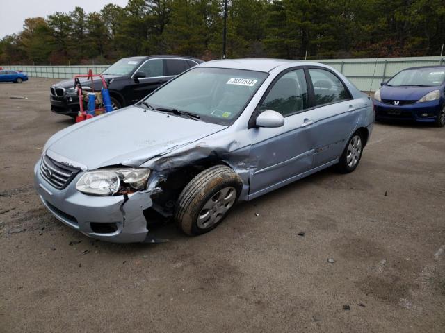 KIA SPECTRA EX 2008 with VIN KNAFE122885550283 - Photo from auction