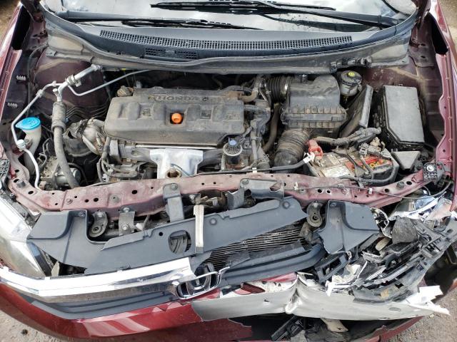 Photo 11 from auction – 2012 HONDA CIVIC LX with VIN 2HGFB2F56CH612577