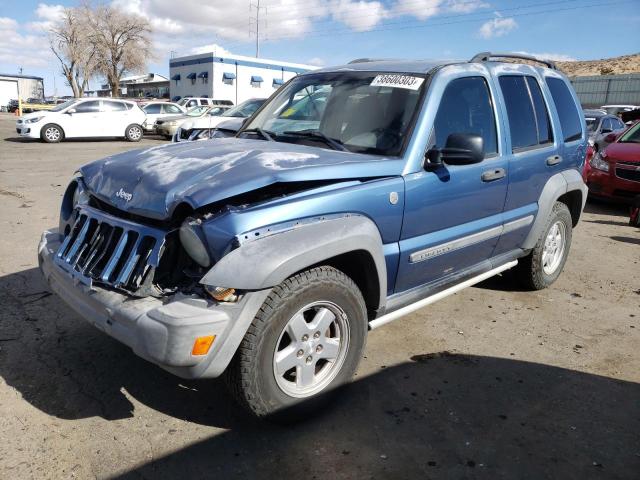 Photo 1 from auction – 2005 JEEP LIBERTY SP with VIN 1J4GL48K05W597992